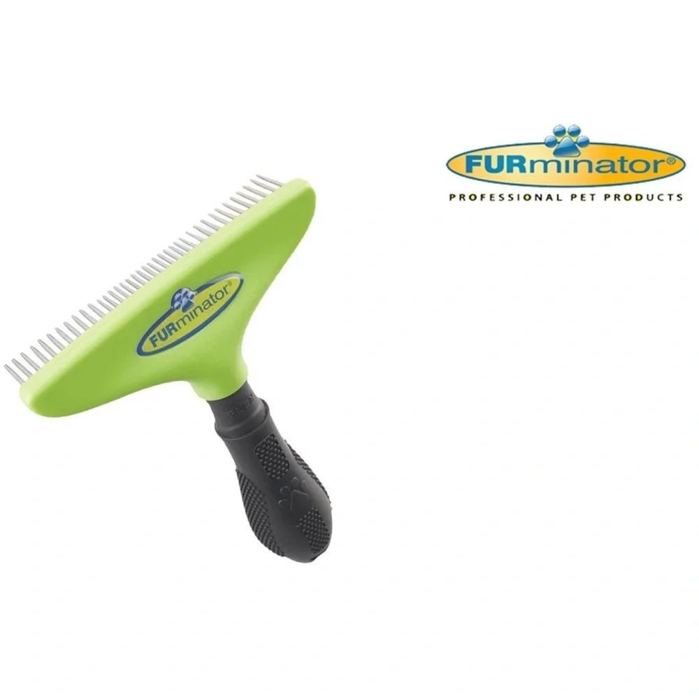 FURminator Pet Grooming Rake for Long Coats & Thick Fur – New In Box